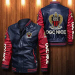 Ogc Nice Leather Bomber Jacket