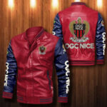 Ogc Nice Leather Bomber Jacket