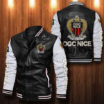 Ogc Nice Leather Bomber Jacket