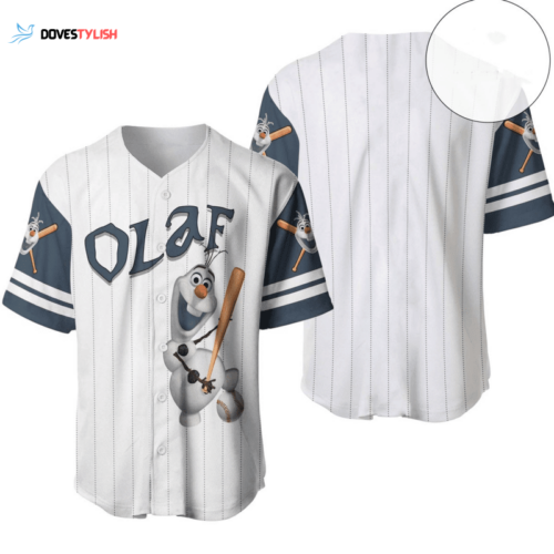 Olaf Disney Gift Baseball Jersey H91111