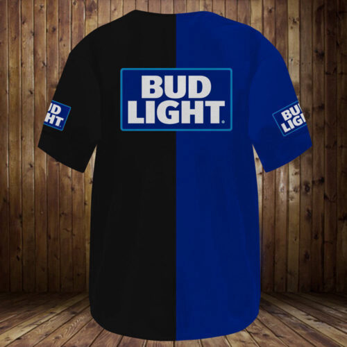 Personalized Bud Light Baseball Jersey, Bud Light Beer Baseball Shirt, BeerLover Shirt, Haiwaii Sport Team Shirt