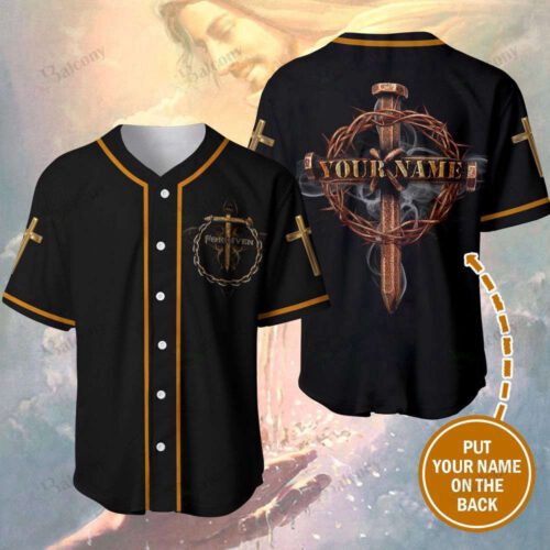 Personalized Custom Name Jesus  Baseball Tee Jersey Shirt Gift For Men Women