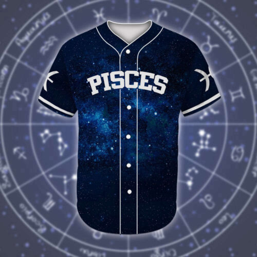 Personalized Custom Name Pisces Is Mysterious Zodiac Ver 2 Baseball Tee Jersey Shirt Gift For Men Women
