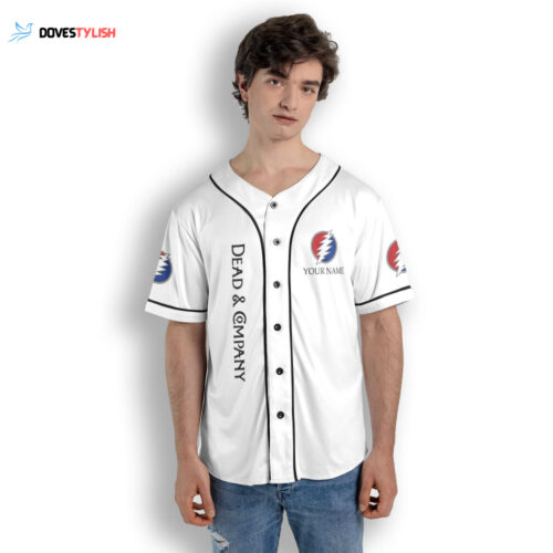 Personalized Dead And Company Band Aop Baseball Jersey Shirt