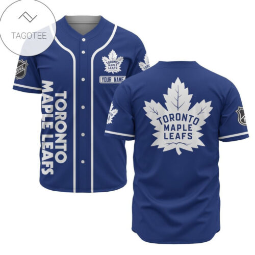 Personalized Toronto Maple Leafs Baseball Jersey Custom For Fans BJ0129
