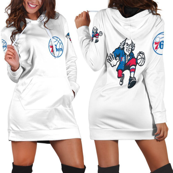 Philadelphia 76Ers Hoodie Dress For Women