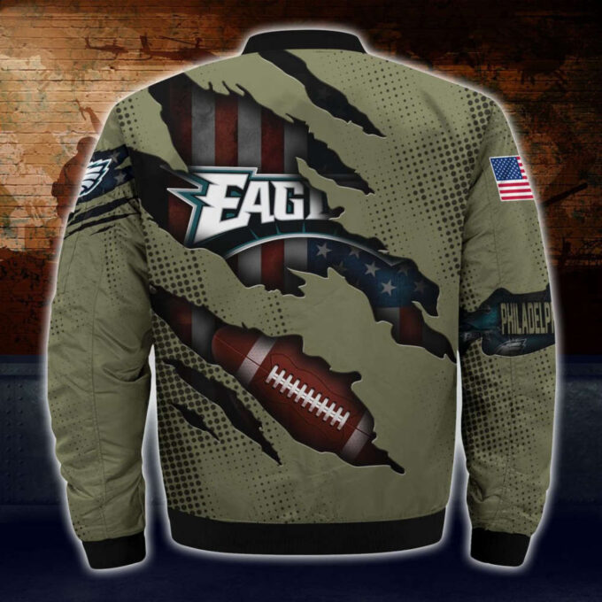 Philadelphia Eagles Custom Bomber Jacket