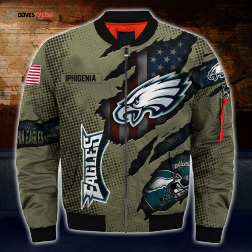 Philadelphia Eagles Custom Bomber Jacket
