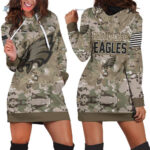 Philadelphia Eagles Hoodie Dress For Women