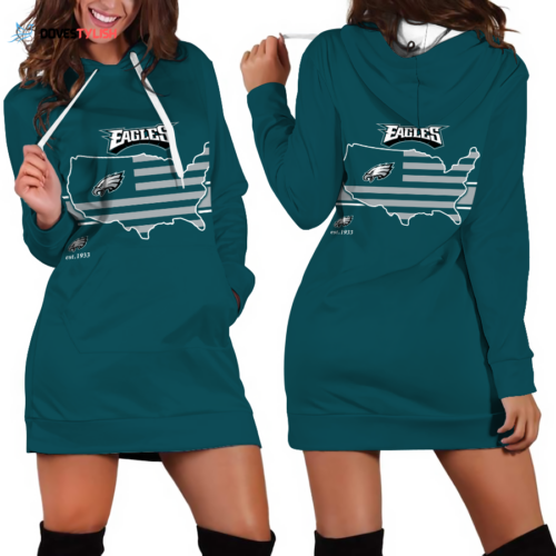 Philadelphia Eagles Hoodie Dress For Women