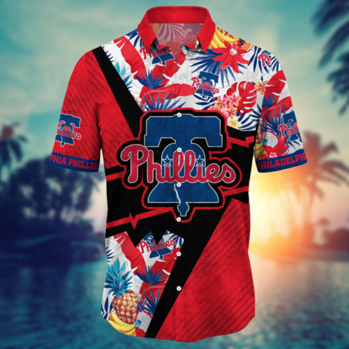 Philadelphia Phillies MLB Flower Hawaii Shirt  For Fans, Summer Football Shirts