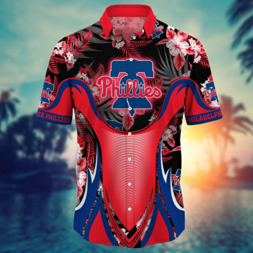 Philadelphia Phillies MLB Flower Hawaii Shirt   For Fans, Summer Football Shirts