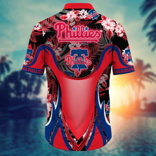 Philadelphia Phillies MLB Flower Hawaii Shirt   For Fans, Summer Football Shirts