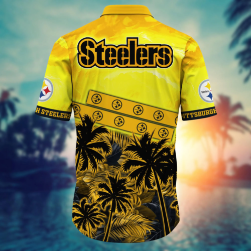 Pittsburgh Steelers NFL Flower Hawaii Shirt  For Fans, Summer Football Shirts