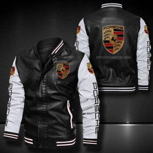 Porsche Leather Bomber Jacket