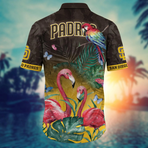 San Diego Padres MLB Flower Hawaii Shirt And Tshirt For Fans, Summer Football Shirts