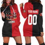 San Francisco 49Ers Hoodie Dress For Women