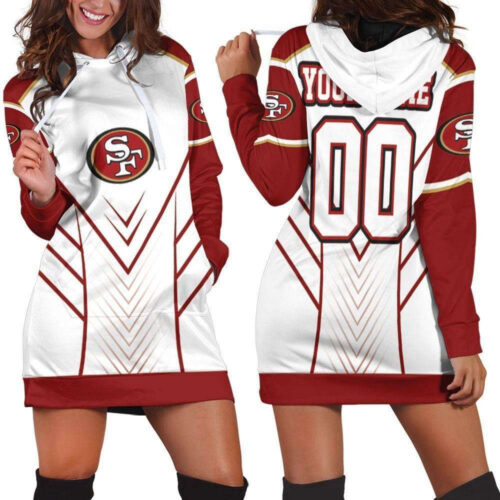San Francisco 49Ers Hoodie Dress For Women