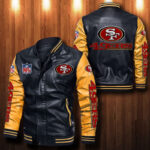 San Francisco 49ers Leather Bomber Jacket
