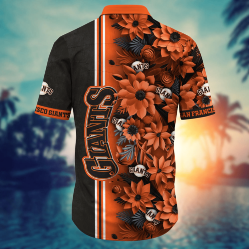 San Francisco Giants MLB Flower Hawaii Shirt   For Fans, Custom Summer Football Shirts