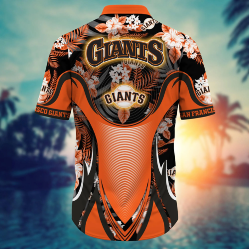 San Francisco Giants MLB Flower Hawaii Shirt   For Fans, Summer Football Shirts