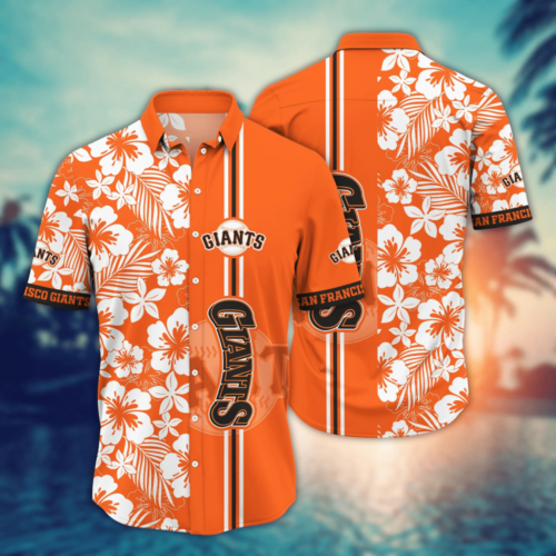 San Francisco Giants MLB Flower Hawaii Shirt  For Fans, Summer Football Shirts