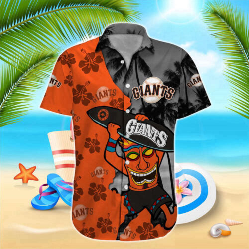 San Francisco Giants MLB-Hawaiian Shirt Custom