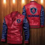 Scania Leather Bomber Jacket