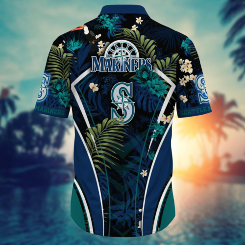 Seattle Mariners MLB Flower Hawaii Shirt  For Fans, Summer Football Shirts