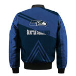 Seattle Seahawks Blue Bomber Jacket