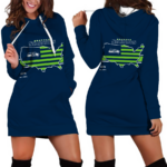 Seattle Seahawks Hoodie Dress For Women