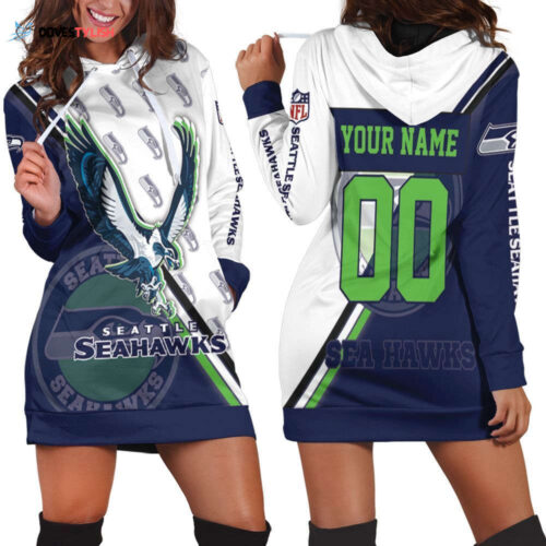 Seattle Seahawks Hoodie Dress For Women