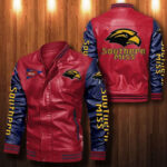 Southern Miss Golden Eagles Leather Bomber Jacket