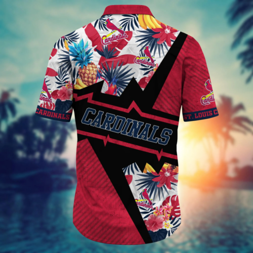 St. Louis Cardinals MLB Flower Hawaii Shirt  For Fans, Summer Football Shirts