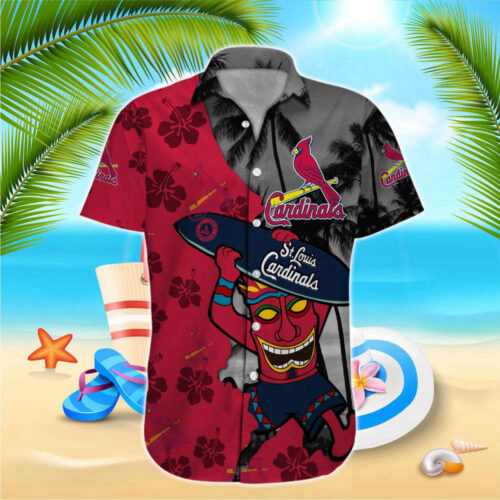 St. Louis Cardinals MLB-Hawaiian Shirt Custom  For Men Women