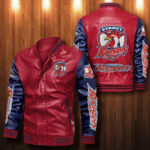 Sydney Roosters Leather Bomber Jacket