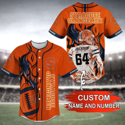 Syracuse Orange Baseball Jersey Personalized 2023 BJ0329
