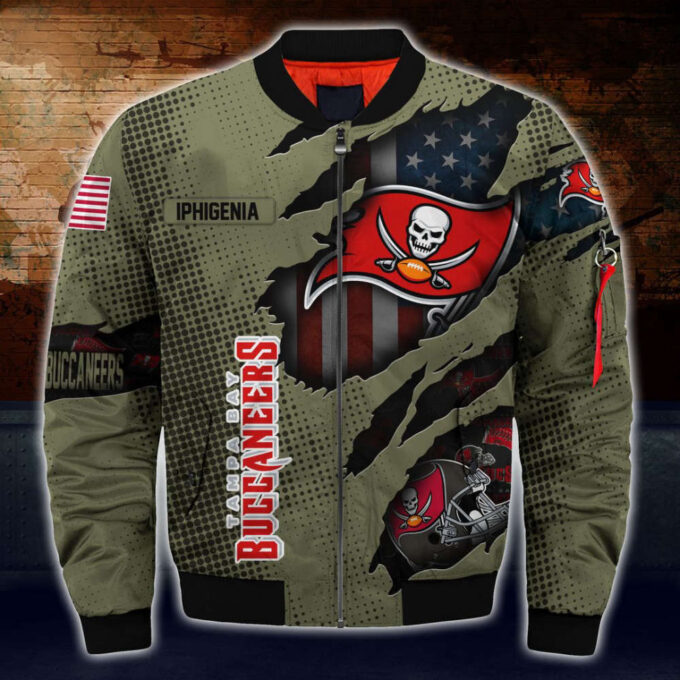 Tampa Bay Buccaneers Custom Bomber Jacket