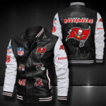 Tampa Bay Buccaneers Leather Bomber Jacket