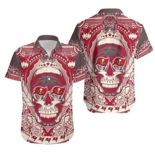 Tampa Bay Buccaneers Skull Gift For Fan Hawaii Shirt