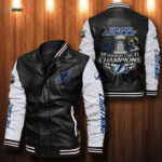 Tampa Bay Lightning Leather Bomber Jacket