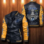 Tampa Bay Lightning Leather Bomber Jacket