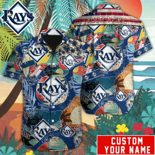 Tampa Bay Rays MLB-Custom Hawaiian Shirt For Men Women