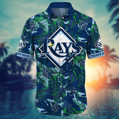 Tampa Bay Rays MLB Flower Hawaii Shirt   For Fans, Summer Football Shirts
