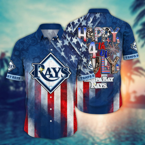 Tampa Bay Rays MLB Hawaii Shirt Independence Day, Summer Shirts