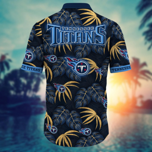 Tennessee Titans NFL Flower Hawaii Shirt   For Fans, Summer Football Shirts