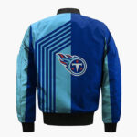 Tennessee Titans Skull Blue Bomber Jacket