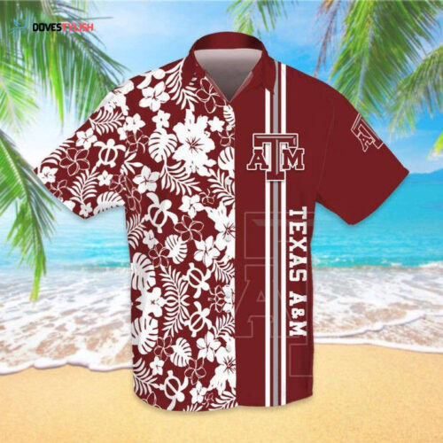 Texas A And M Ncaa Baseball Sport Logo Cool Premium Hawaiian Shirt Gift For Sports Lovers Hawaiian Shirt For Men Women