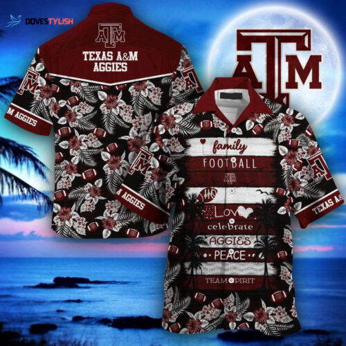 Texas A&m Aggies Ncaa Hawaiian Shirt For Men Women