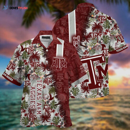 Texas A&m Aggies Ncaa Summer Hawaiian Shirt And Shorts Hawaiian Shirt For Men Women
